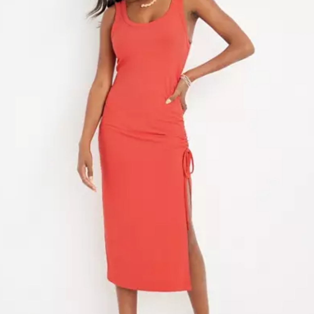 Cotton fitted sun dress